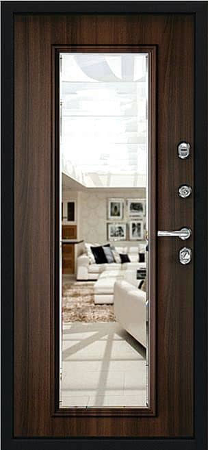 Дверь с терморазрывом с зеркалом AP-18 - внутри