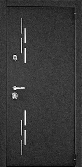 Дверь с терморазрывом с зеркалом AP-15 - снаружи