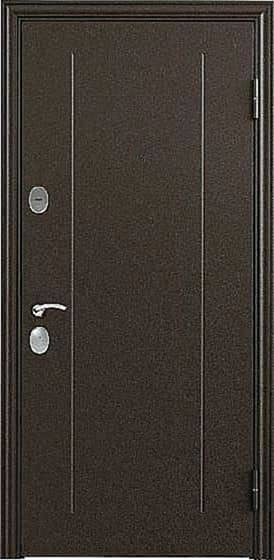 Дверь с терморазрывом в частный дом ZR-9 - снаружи