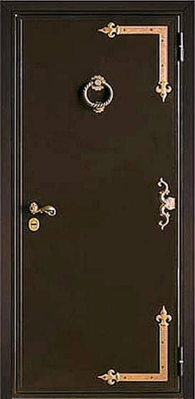 Входная парадная дверь с ковкой TH-2