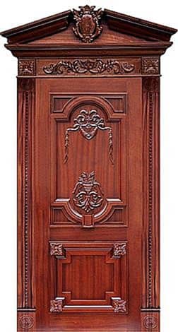 Входная парадная дверь с ковкой MV-6