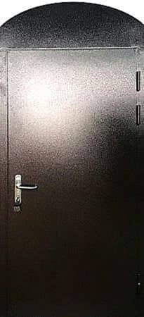 Арочная входная дверь (техническая) TL-9 - снаружи