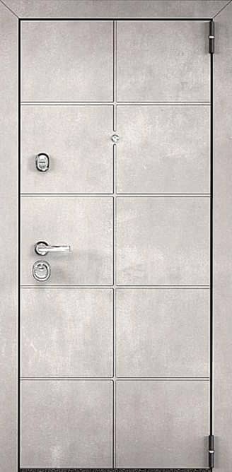 Уличная дверь в частный дом и квартиру MT-10 - снаружи